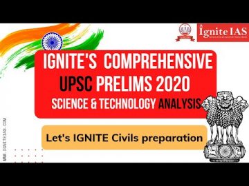 UPSC Prelims 2020 - Complete Analysis of Questions with Answers – SCIENCE & TECHNOLOGY #kompally