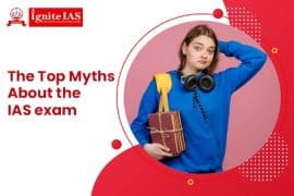 IAS exam myths image